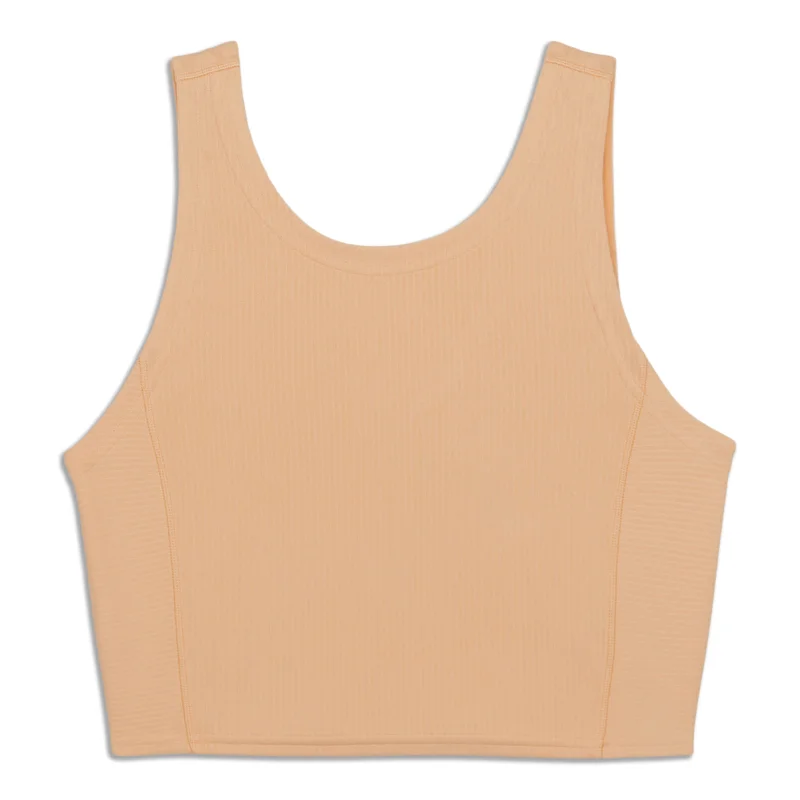 Ribbed Softstreme Cropped Tank Top Sale Essentials On Sale