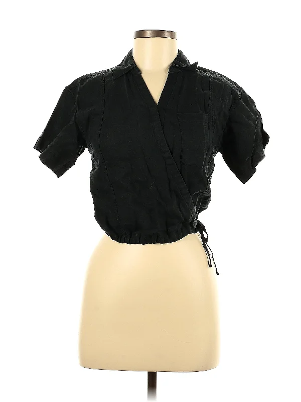 Short Sleeve Blouse Chic Style, Always In Vogue