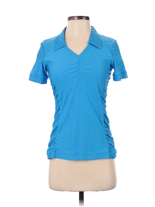 Short Sleeve Polo Minimalist Chic