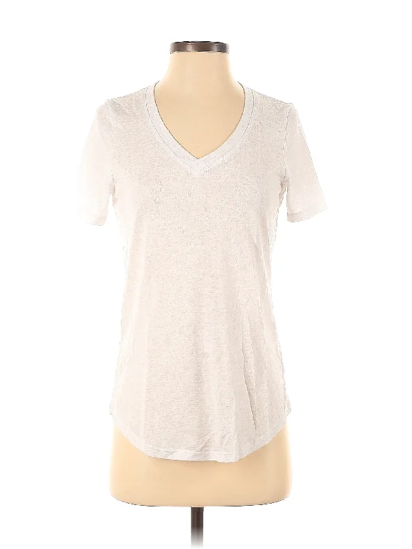 Short Sleeve T Shirt Playful Elegance