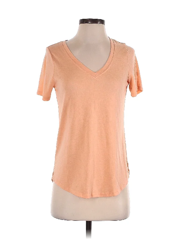 Short Sleeve T Shirt Feminine Elegance