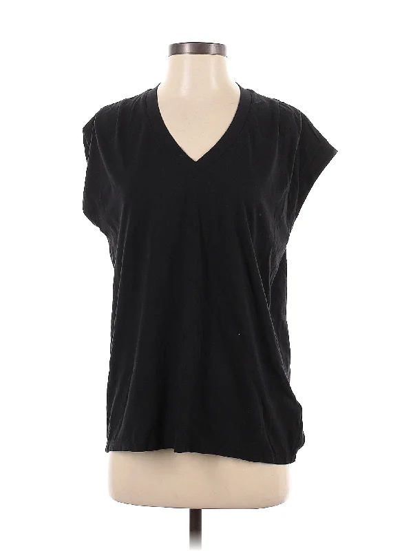 Short Sleeve Top Feminine Soft - Hued Styles