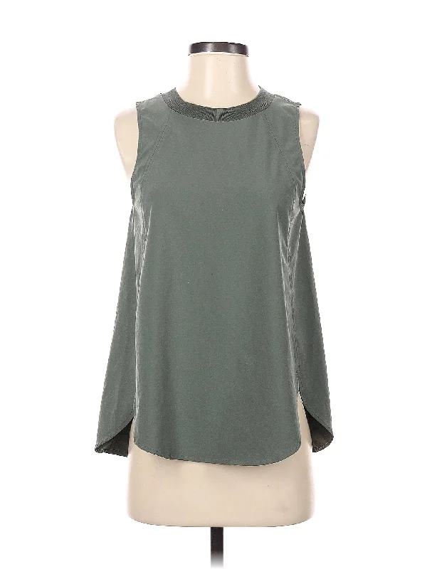 Sleeveless Blouse Feminine Allure