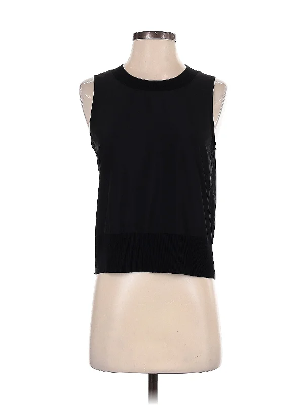 Sleeveless Blouse Charming Silhouette