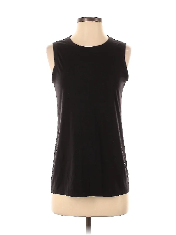 Sleeveless T Shirt Minimalist Elegant