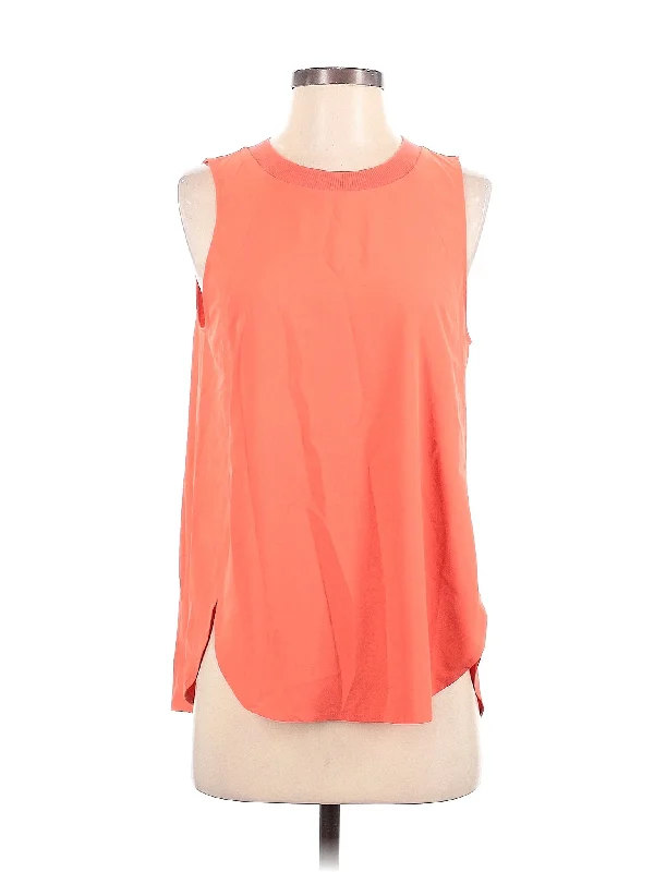 Sleeveless T Shirt Contemporary Chic