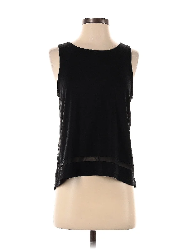 Sleeveless T Shirt Contemporary Chic