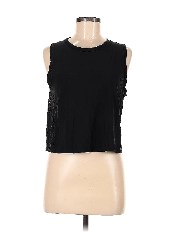 Sleeveless T Shirt Elegant Attire