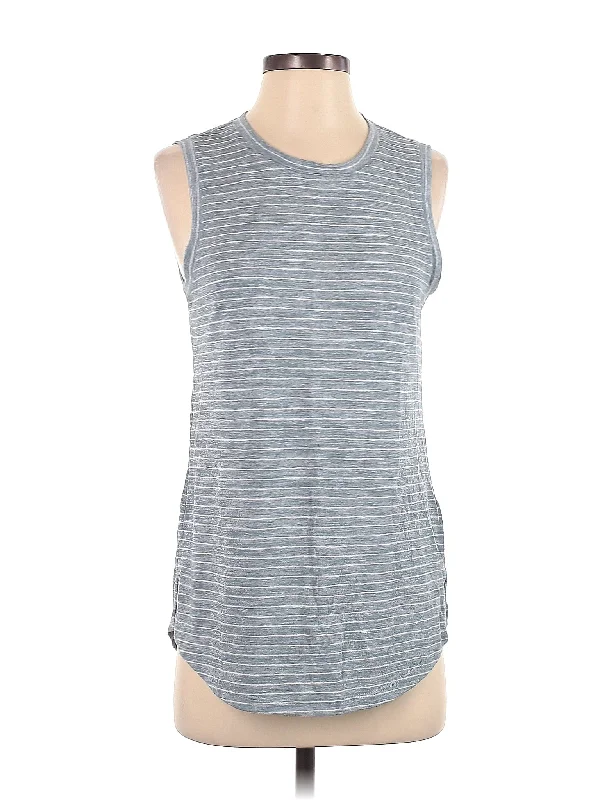 Sleeveless T Shirt Feminine Elegance