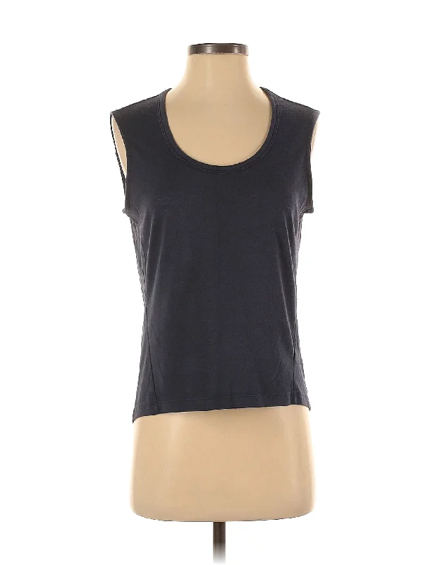 Sleeveless T Shirt Contemporary Chic