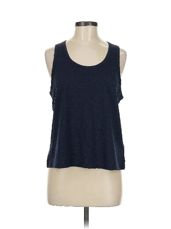 Sleeveless T Shirt Polished Finish