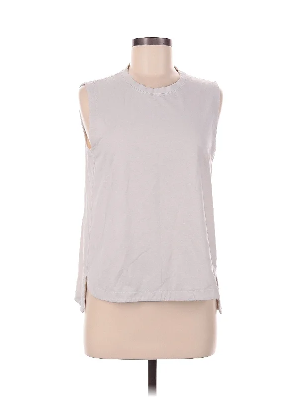 Sleeveless T Shirt Timeless Elegant