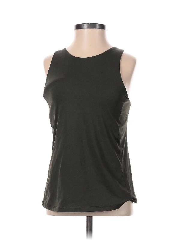 Sleeveless T Shirt Polished Finish