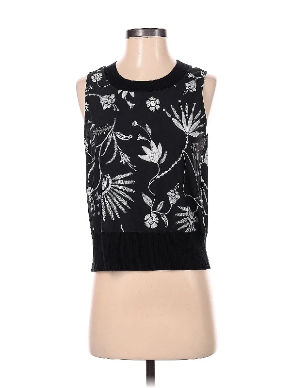 Sleeveless Top Lightweight Fabric