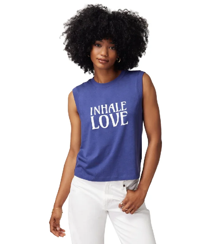 Spiritual Gangster Inhale Love Irina Muscle Tank Nordic Minimalist Home Look