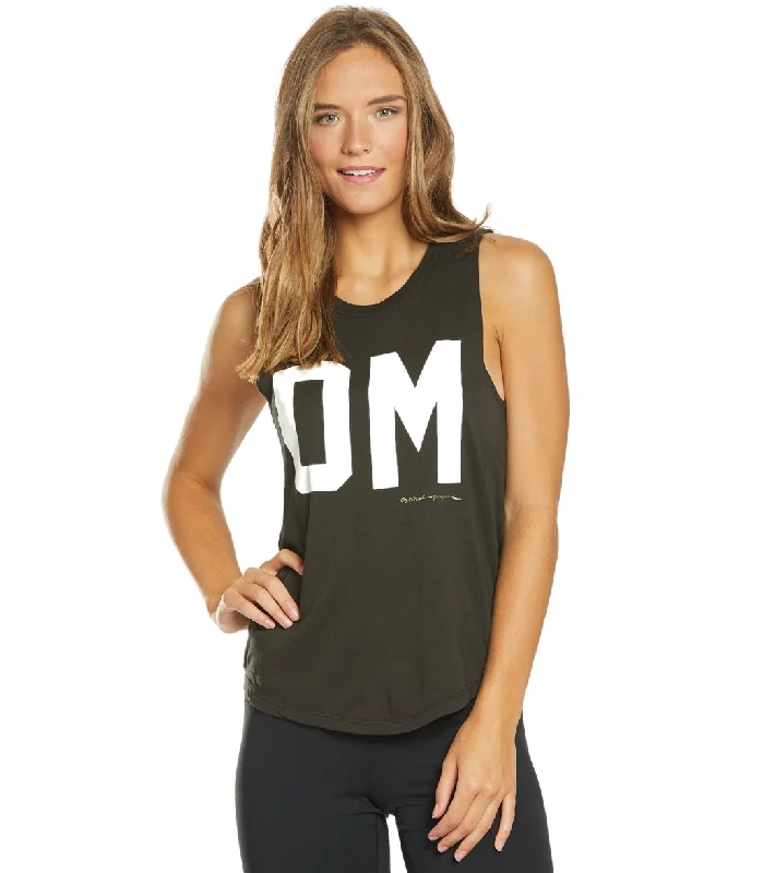 Spiritual Gangster Om Muscle Yoga Tank Vintage Black Buy More, Save More