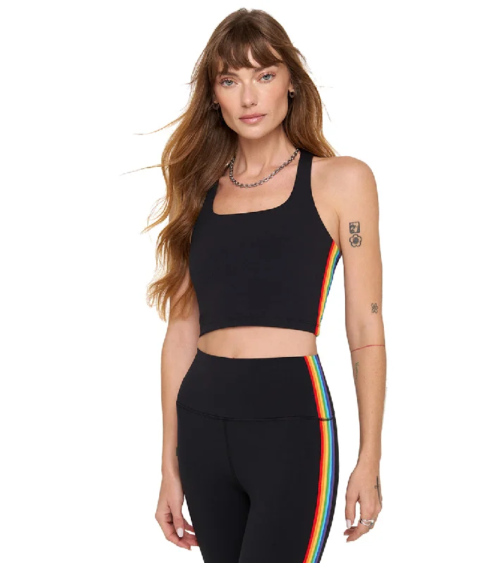 Spiritual Gangster Rainbow Shakti Crop Tank Save Big