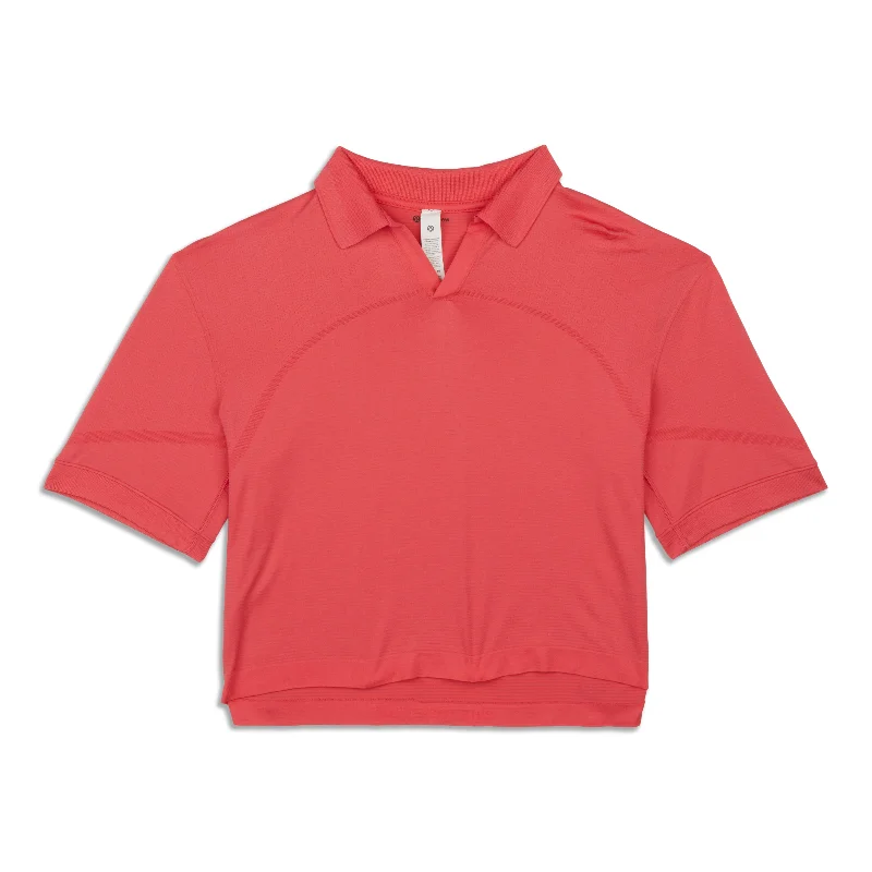 Swiftly Tech Relaxed-Fit Polo Shirt Sale Valentine's Special