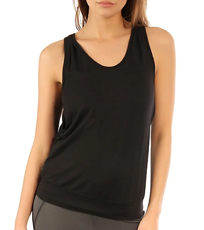 Tonic Women's Kite Yoga Top Black Trend Forward Women's Wear