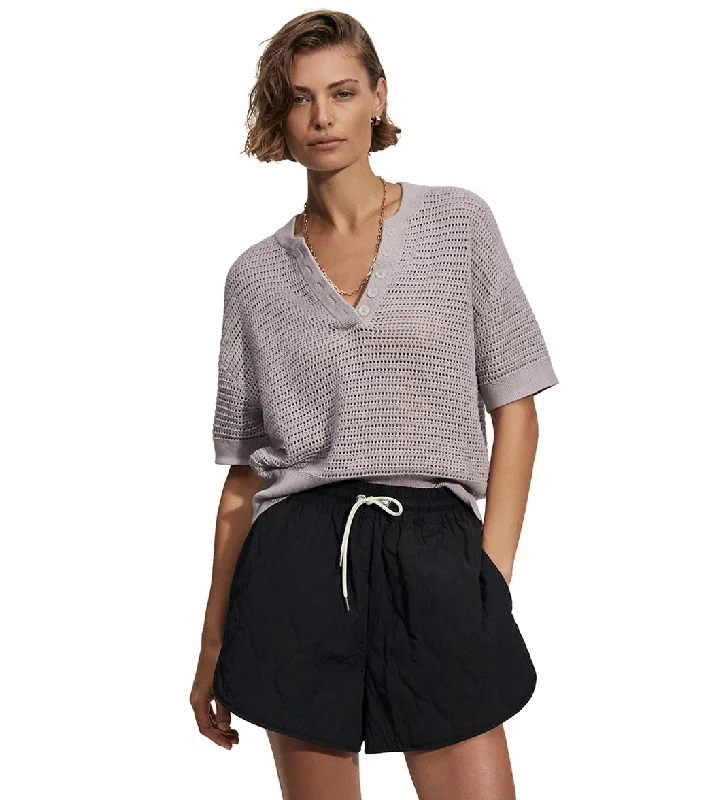 Varley Callie Knit Top Raindrops Seasonal Style Discounts