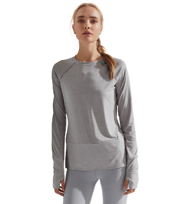 Varley Clara T-Shirt Grey Marl Chic Outfits