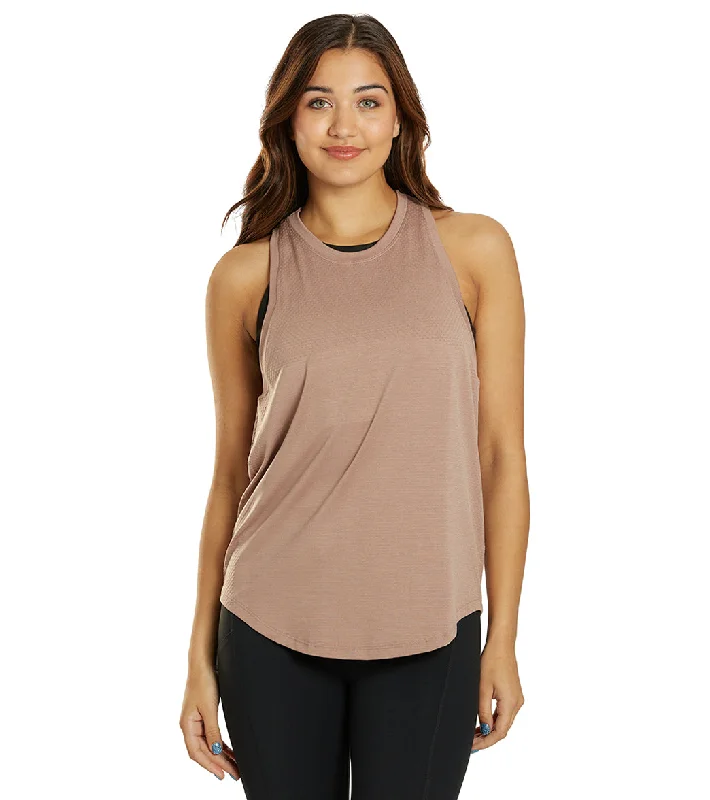 Varley Dacey Longline Tank Antler Luxe Women's Apparel