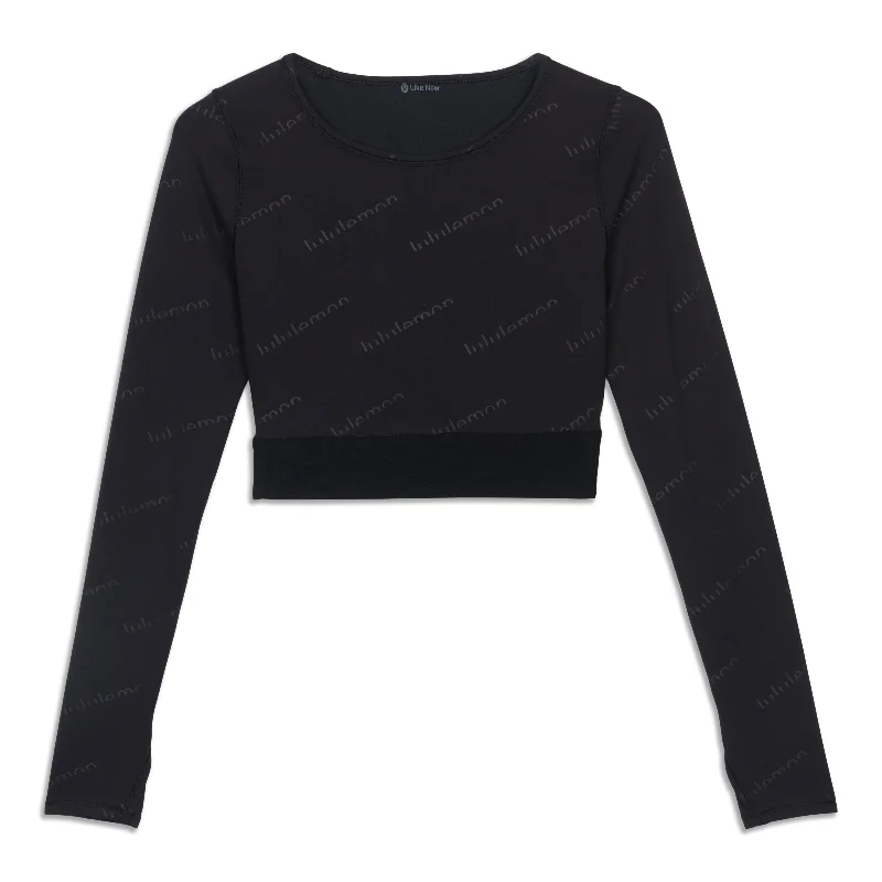 Wunder Train Cropped Long Sleeve Sale Classic Women's Fashion