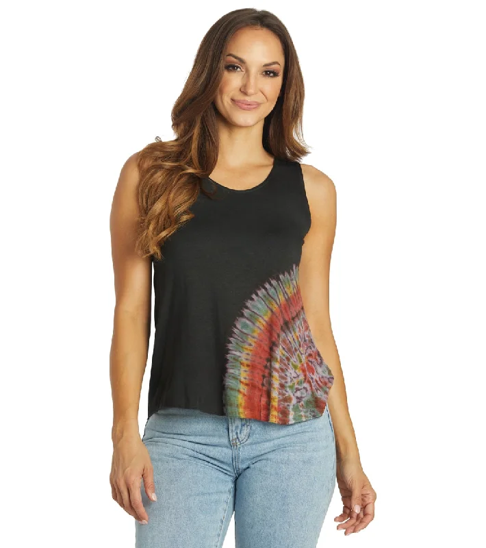 Yak & Yeti Tie Dye Rasta Tank Premium Style