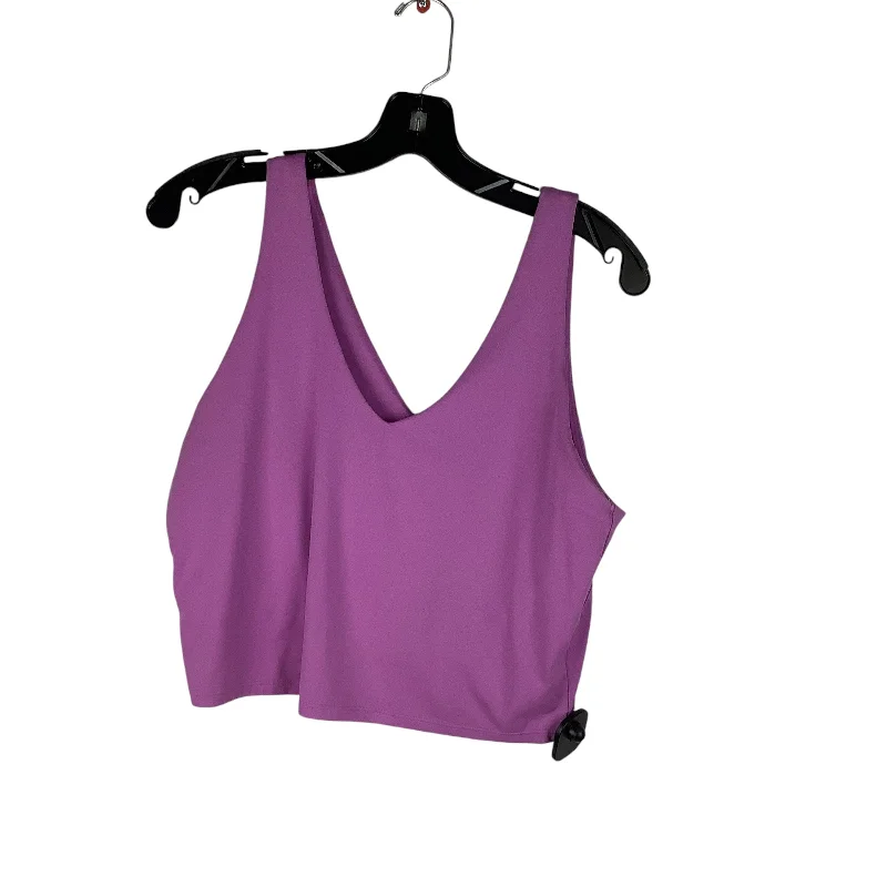 Athletic Tank Top By All In Motion In Purple Casual Fashion