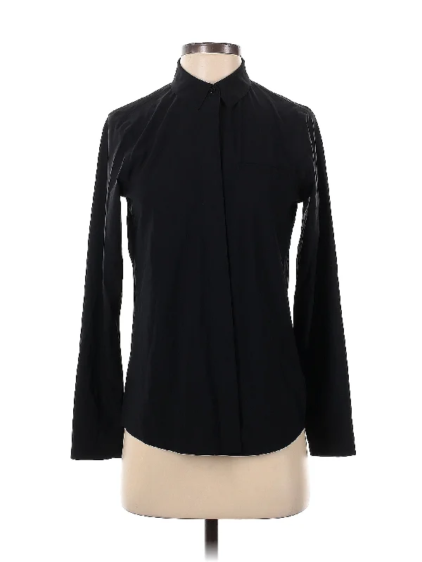 Long Sleeve Blouse Graceful Cut