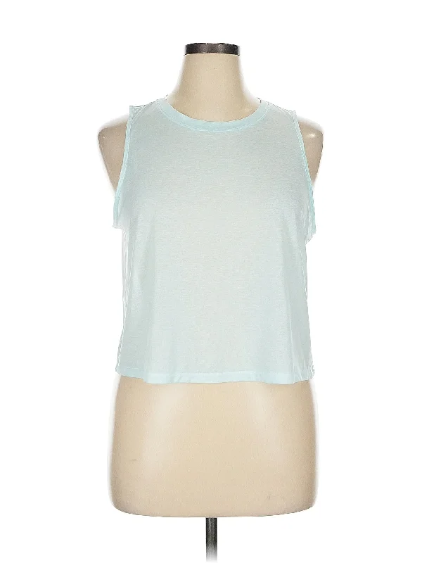 Sleeveless T Shirt Casual Chic