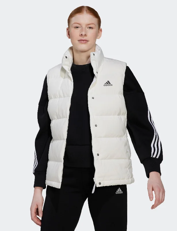 Helionic Down Vest - White The Latest Fashion Trends