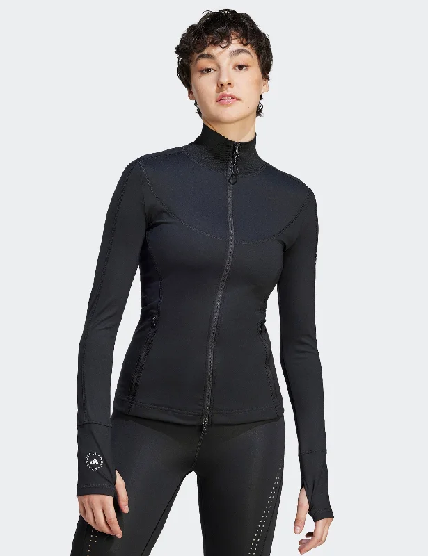 TruePurpose Training Midlayer Jacket - Black Graceful Movement