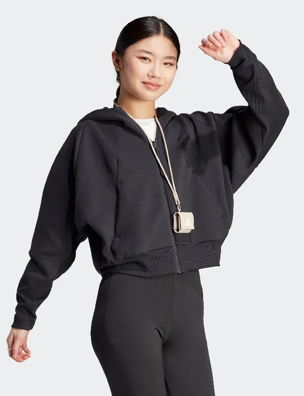 Z.N.E. Full-Zip Hoodie - Black Style Breakthroughs