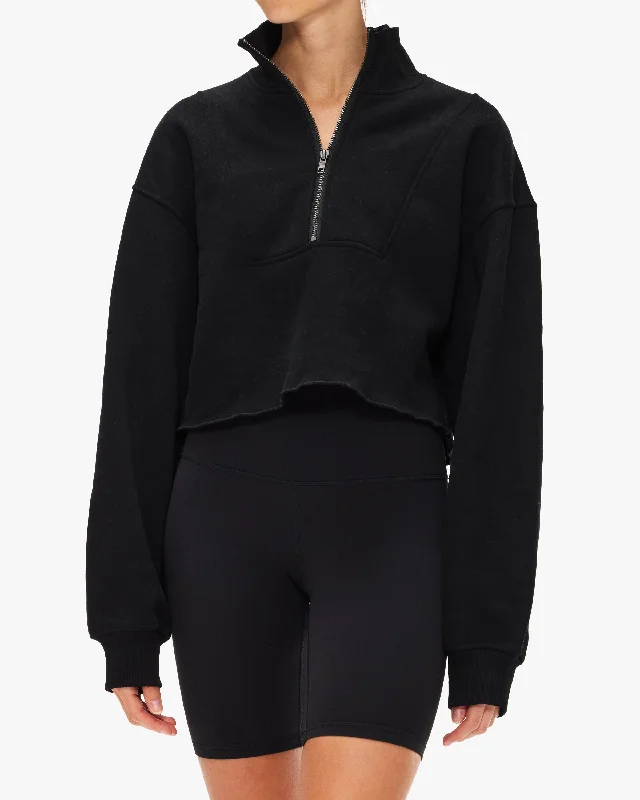 All Fenix Arlo Crop 1/2 Zip Sweater Save On Inspired Styles