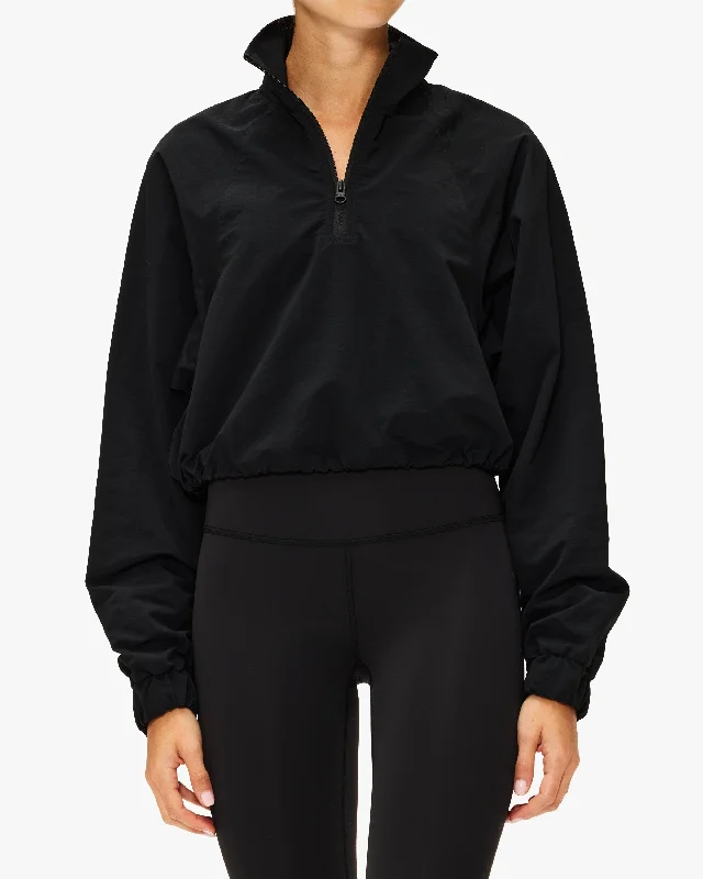 Alo Yoga Cropped 1/4 Zip Alumni Pullover Quick Grab Deals