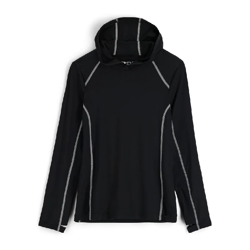 Womens Arc Graphene Tech Hoodie - Black Trendy Attire For Her