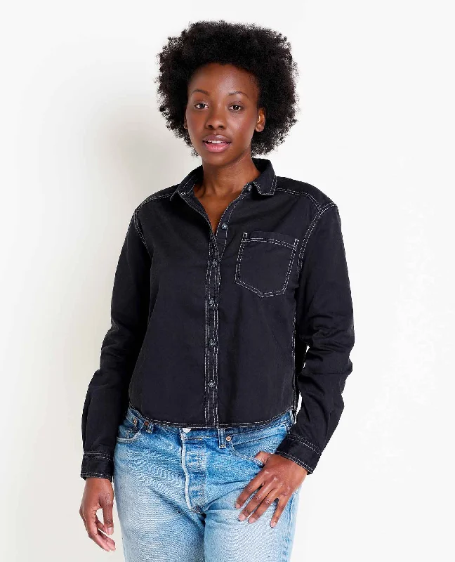 Arroyo Twill Boxy Shirt Stylish Basics