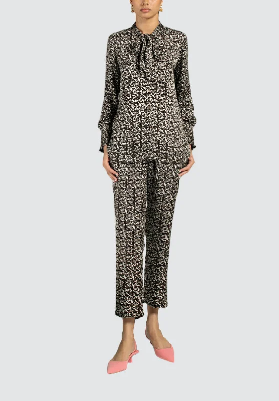 Azulik Knot Shirt & Trousers Co-Ord Stylish Looks