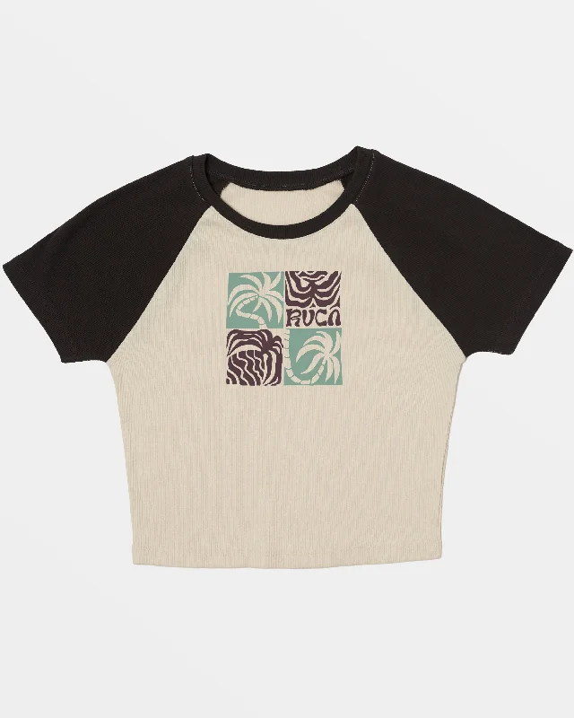 Baby Raglan Tee - Rvca Black Spring Wardrobe