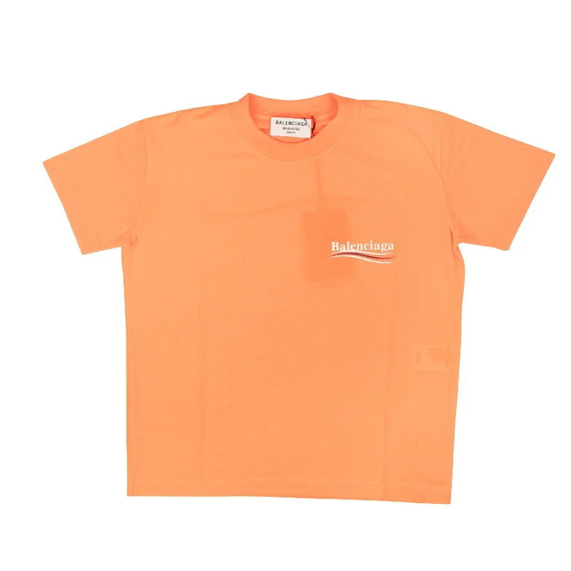 Balenciaga Political Campaign T-Shirt - Orange Fashion Deal