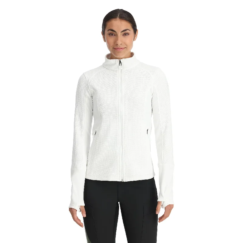 Womens Bandita Full Zip - White Trend Forward Threads