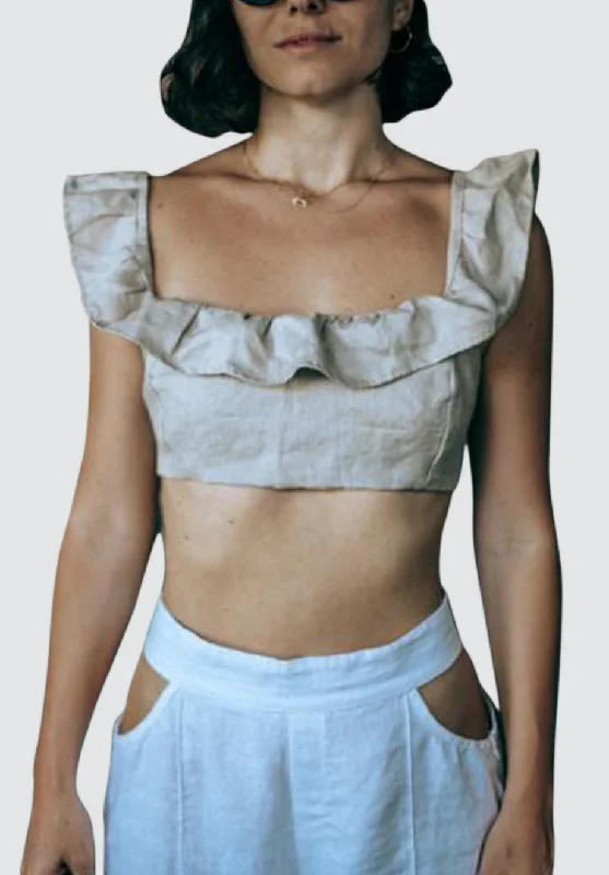 Bayu Crop Top | Stone Exclusive Sale