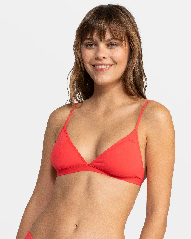 Beach Classics Triangle Bikini Top - Hibiscus Versatile Wardrobe Essentials