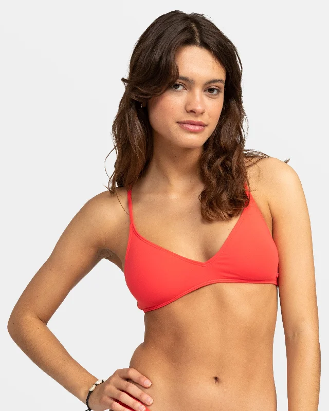 Beach Classics Athletic Triangle Bikini Top - Hibiscus Chic Trends For The Fashion Savvy