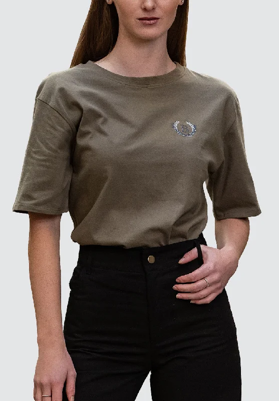 BELHAUZEN T-Shirt | Olive Trend Forward Threads For Her