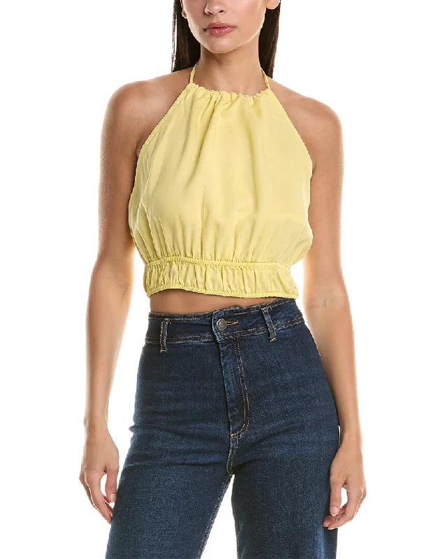 Bella Dahl Clinch Waist Halter Top Style Upgrade