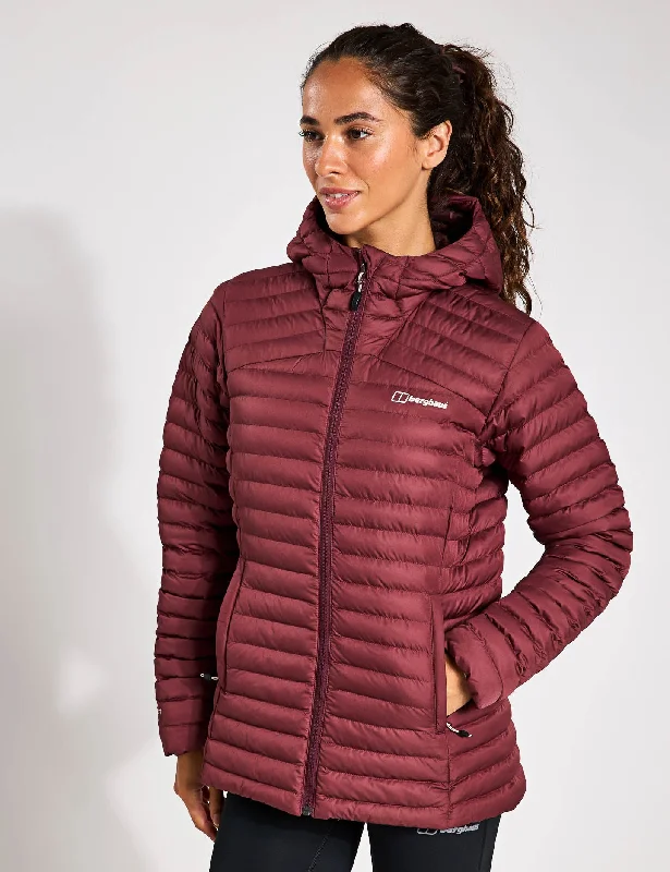 Nula Micro Jacket - Garnet Vibrant Femme Fashion