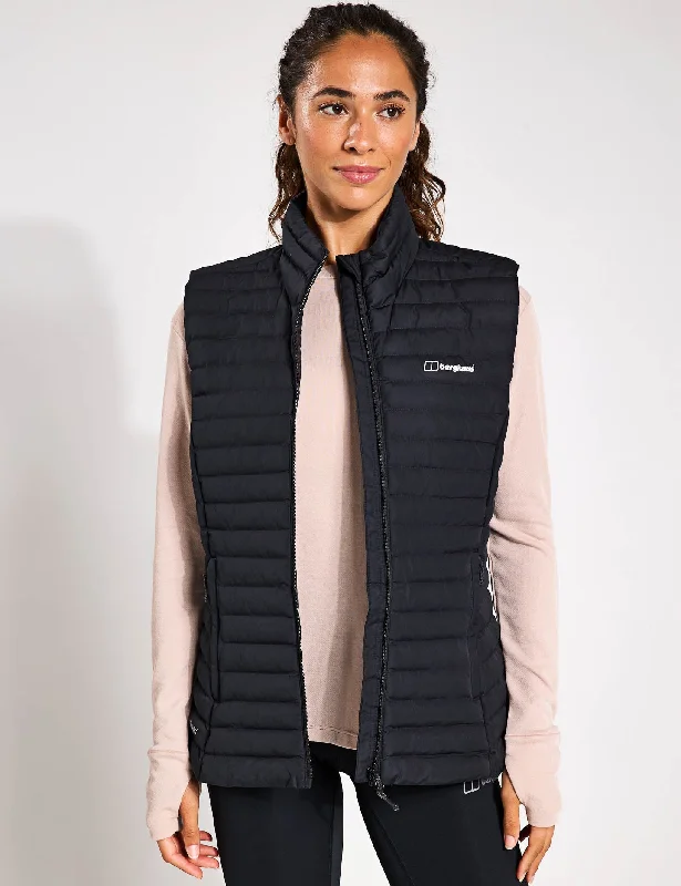 Nula Vest - Jet Black Spring Wardrobe