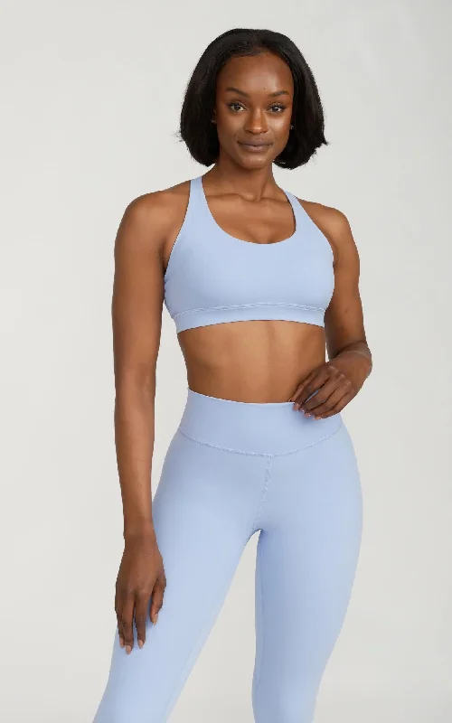 Beyond V2 Sports Bra in Serenity Fashion Essentials